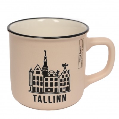 Keraamiline espresso kruus Tallinna Kolm Õde beež