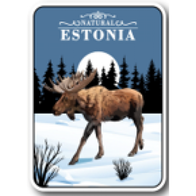 Magnet Estonia põdraga