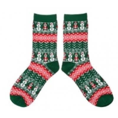 Naiste jõulusokid mustriga